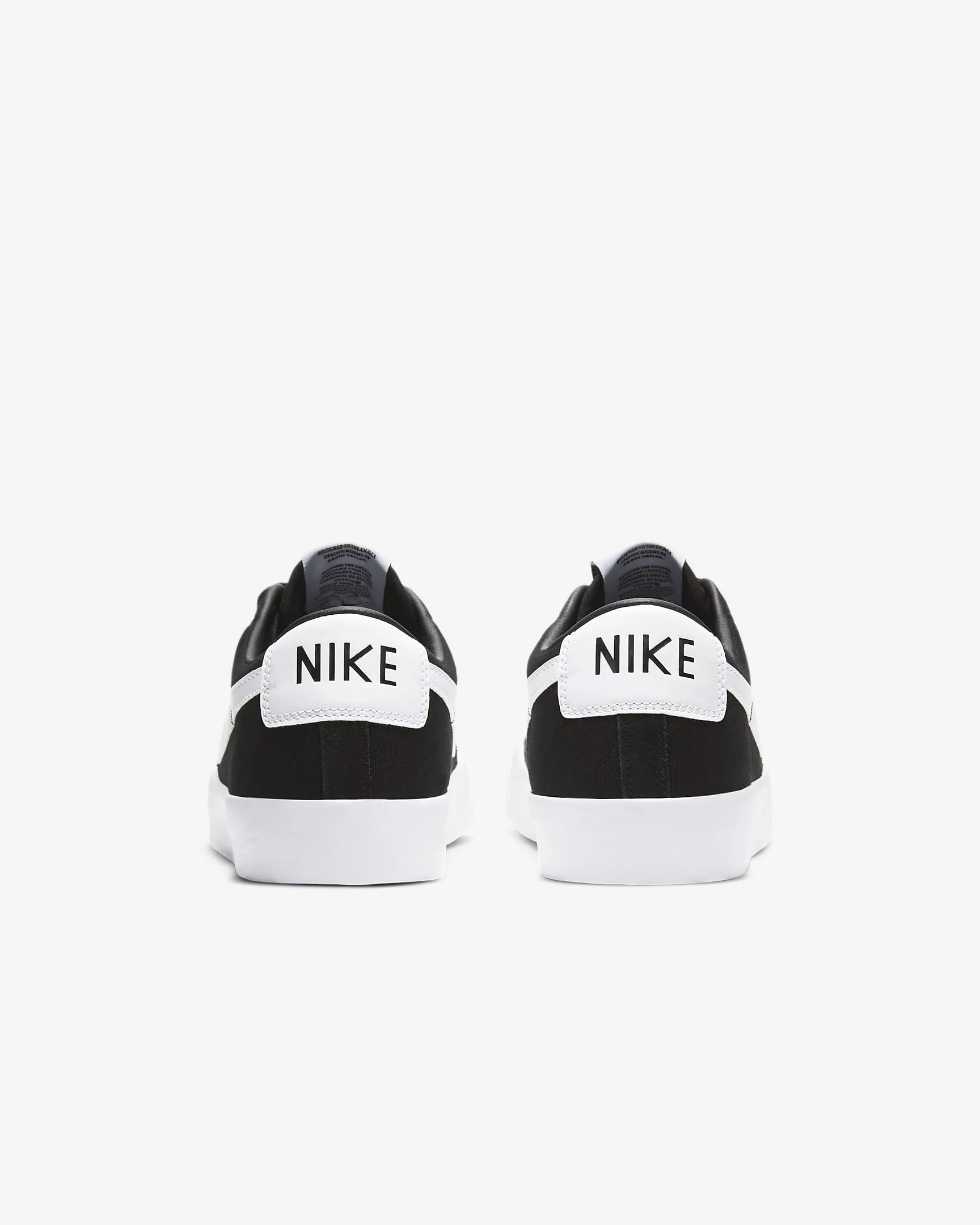Nike SB Zoom Blazer Low Pro GT Mens Shoes - Black/Black/Gum Light Brown/White