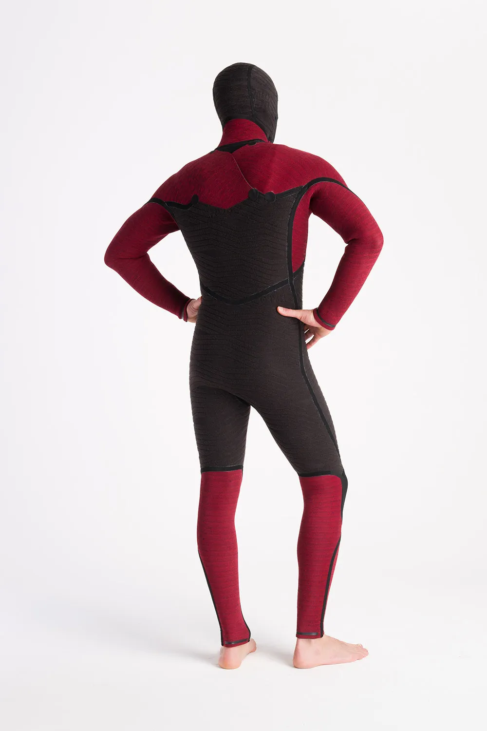 NUWAVE WIRED  6:5 MENS CHEST ZIP HOODED STEAMER