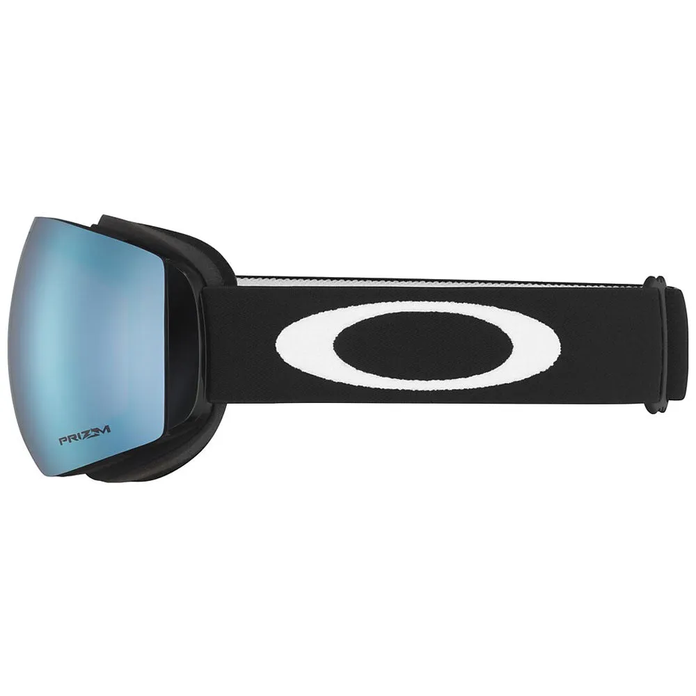 Oakley Flight Deck M Snow Goggles Matte Black Prizm Saph Iridium