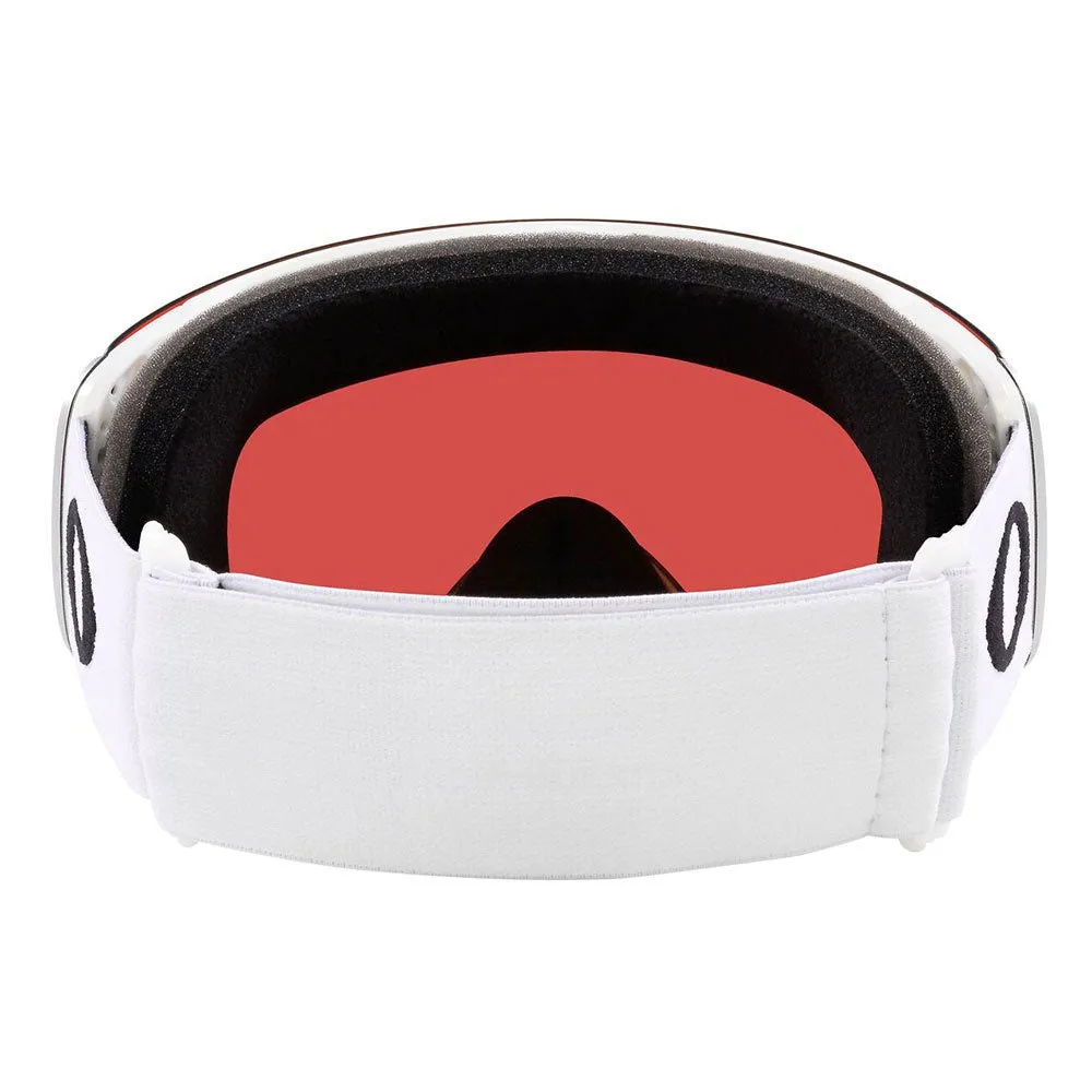 Oakley Flight Deck M Snow Goggles Matte White Prizm Argon Iridium