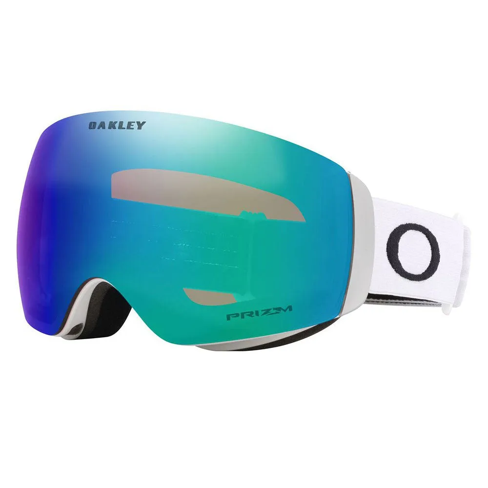 Oakley Flight Deck M Snow Goggles Matte White Prizm Argon Iridium