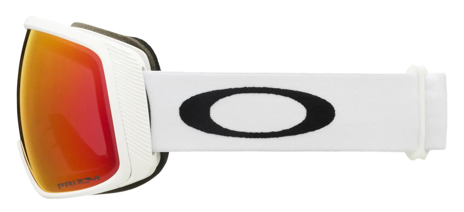 Oakley Flight Tracker M Goggles Matte White / Prizm Torch Iridium