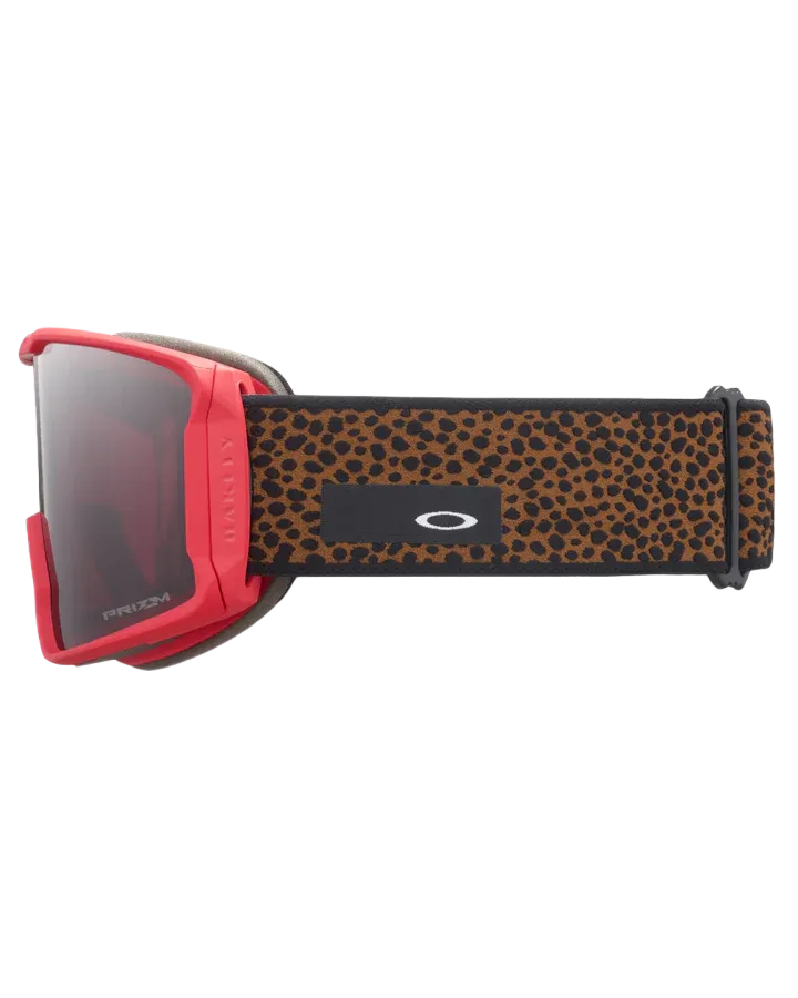 Oakley Line Miner L Goggles Dark Brown Habitat / Prizm Dark Grey