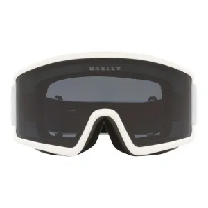 Oakley Target Line L Snow Goggles - White With Dark Grey Lens