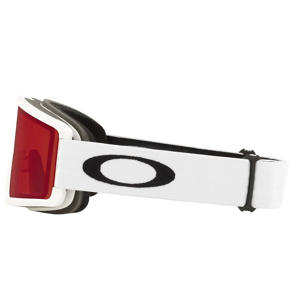 Oakley Target Line M Snow Goggles Matte White Prizm Rose