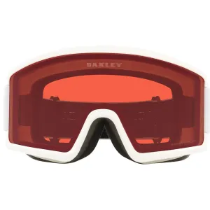 Oakley Target Line M Snow Goggles Matte White Prizm Rose