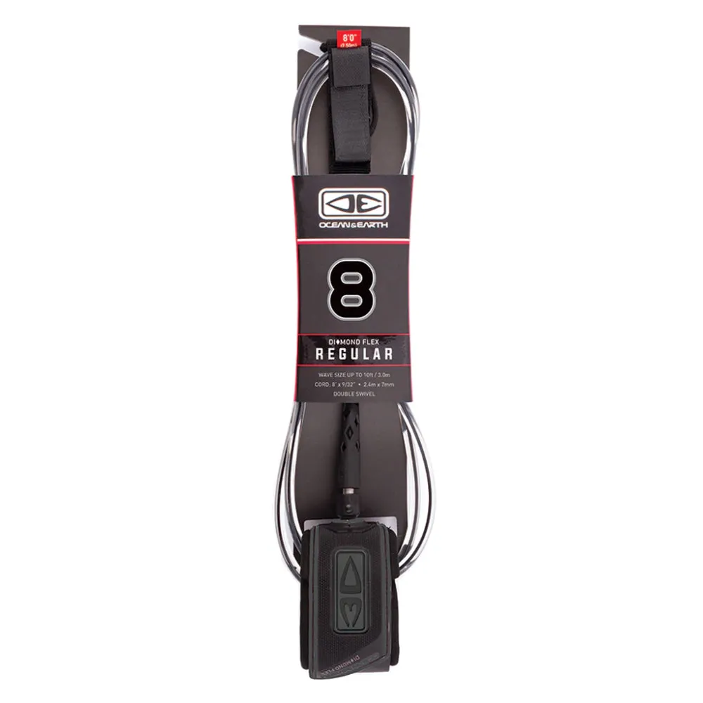OCEAN AND EARTH Regular 8 Diamond Flex -Black