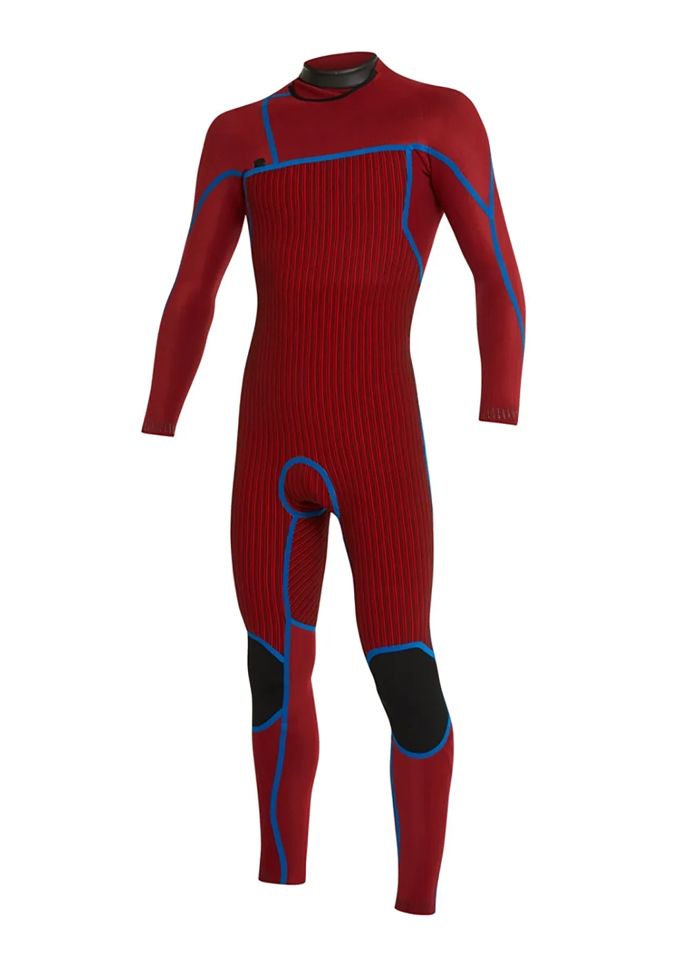 ONeill Mens Hyperfreak Fire 4/3mm Chest Zip Steamer Wetsuit