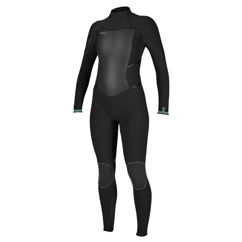 O'Neill Womens Psycho Tech 5/4 B/Z Winter Wetsuit - Black/Black
