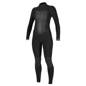 O'Neill Womens Psycho Tech 5/4 B/Z Winter Wetsuit - Black/Black