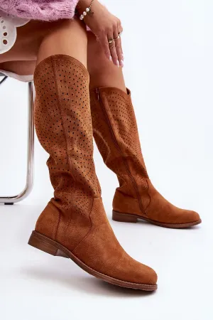 Open-work Boots