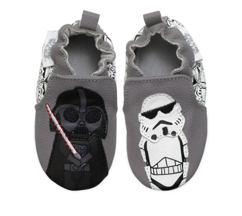 Pantoufles L'EMPIRE - The Empire Baby's STAR WARS Leather-Sole Sllip-On Shoes 18-24 mois