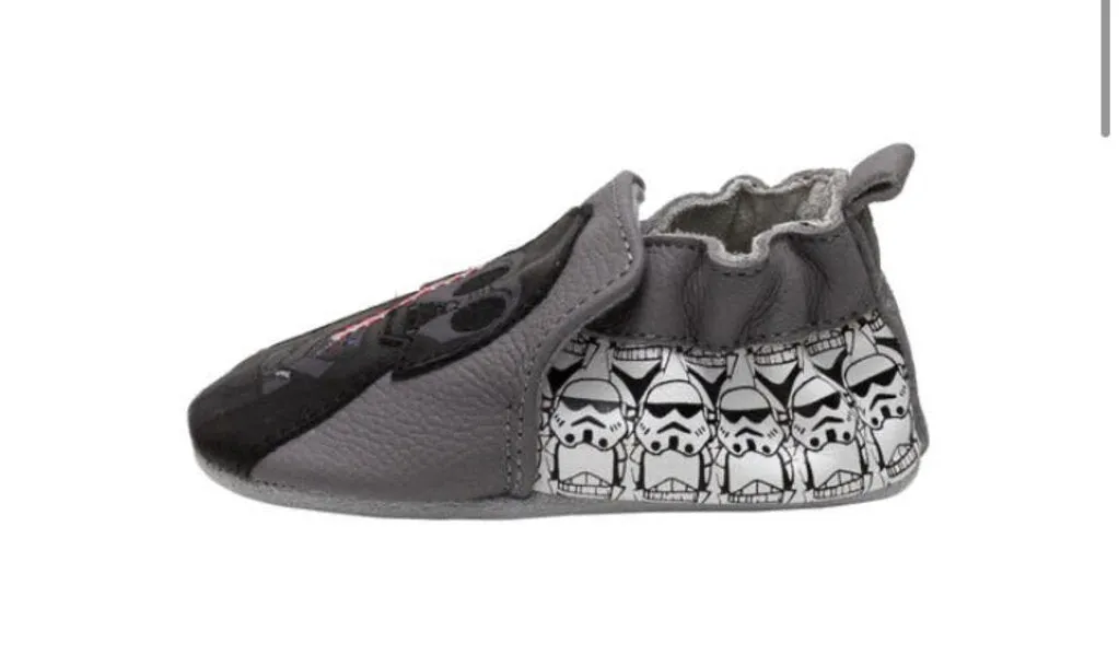 Pantoufles L'EMPIRE - The Empire Baby's STAR WARS Leather-Sole Sllip-On Shoes 18-24 mois