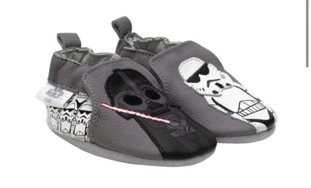 Pantoufles L'EMPIRE - The Empire Baby's STAR WARS Leather-Sole Sllip-On Shoes 18-24 mois