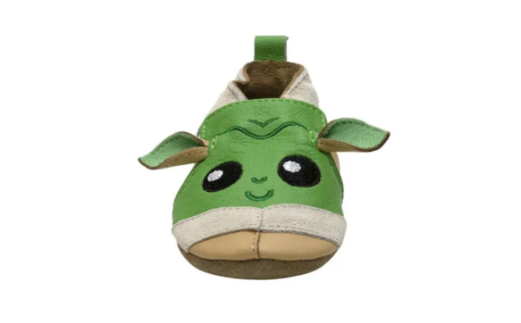 Pantoufles L'ENFANT - Baby's STAR WARS The Child Leather-Sole Sllip-On Shoes 0-6 mois
