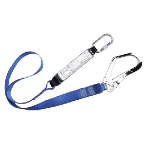 Portwest FP50 Webbing Lanyard With Shock Absorber