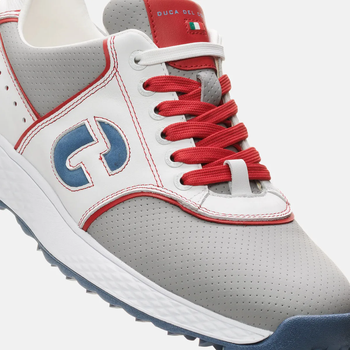 Positano - Grey/White/Red