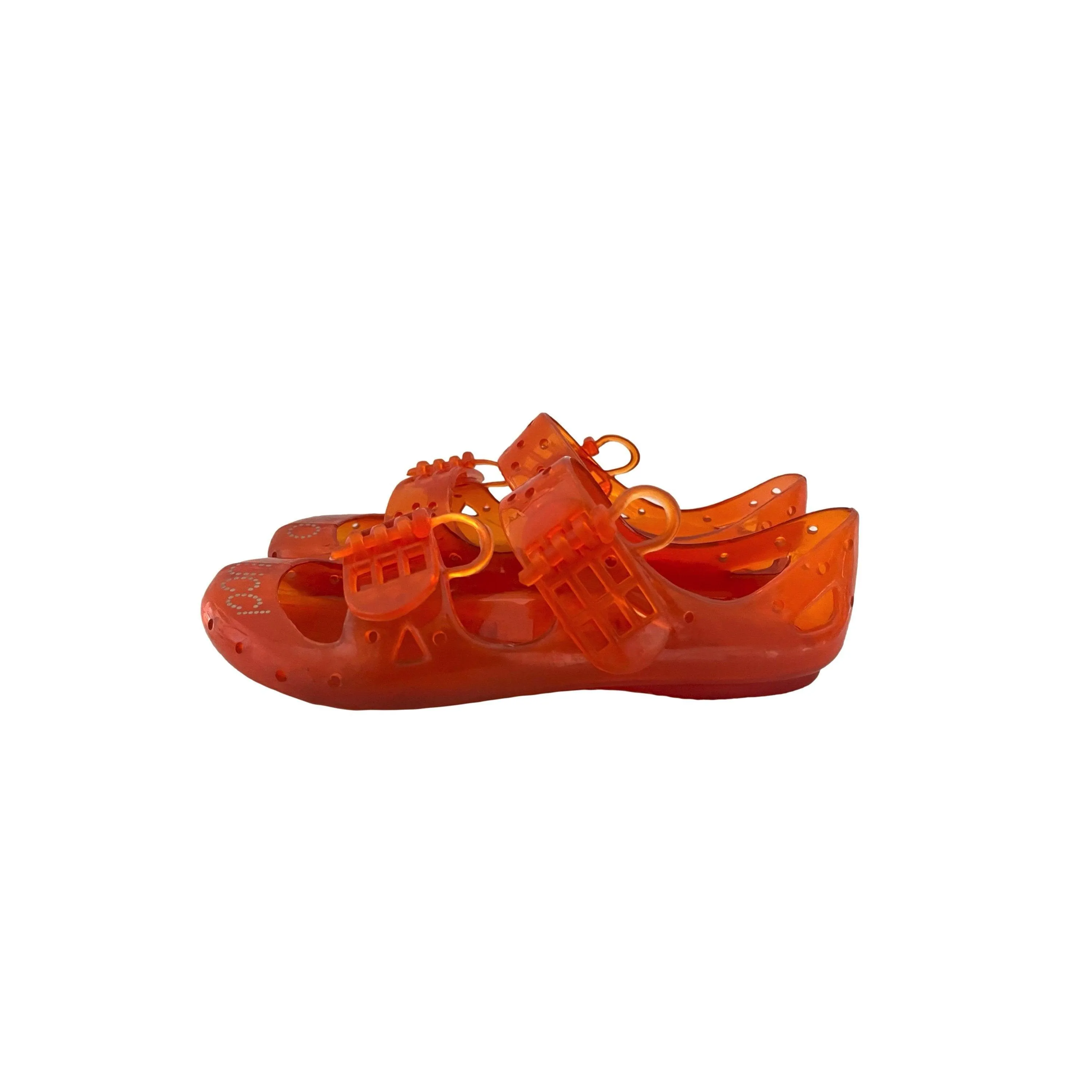Pucci Orange Marmalade Jelly Shoes