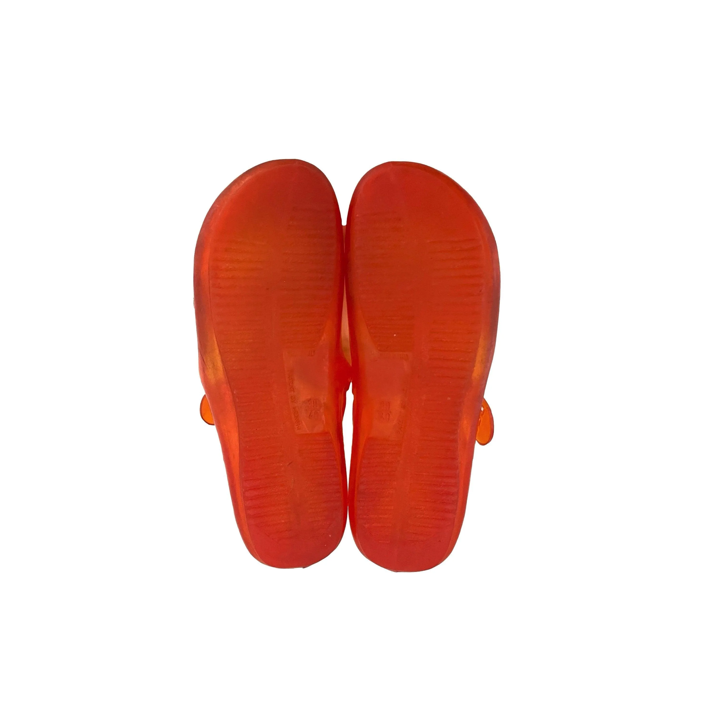 Pucci Orange Marmalade Jelly Shoes