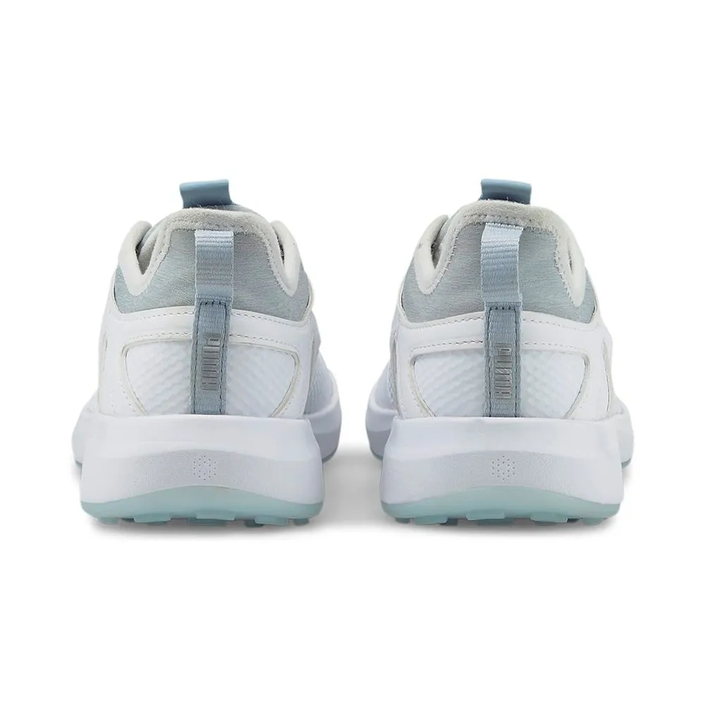 Puma IGNITE Malibu Womens Golf Shoes - PUMA White/PUMA Silver-Lucite