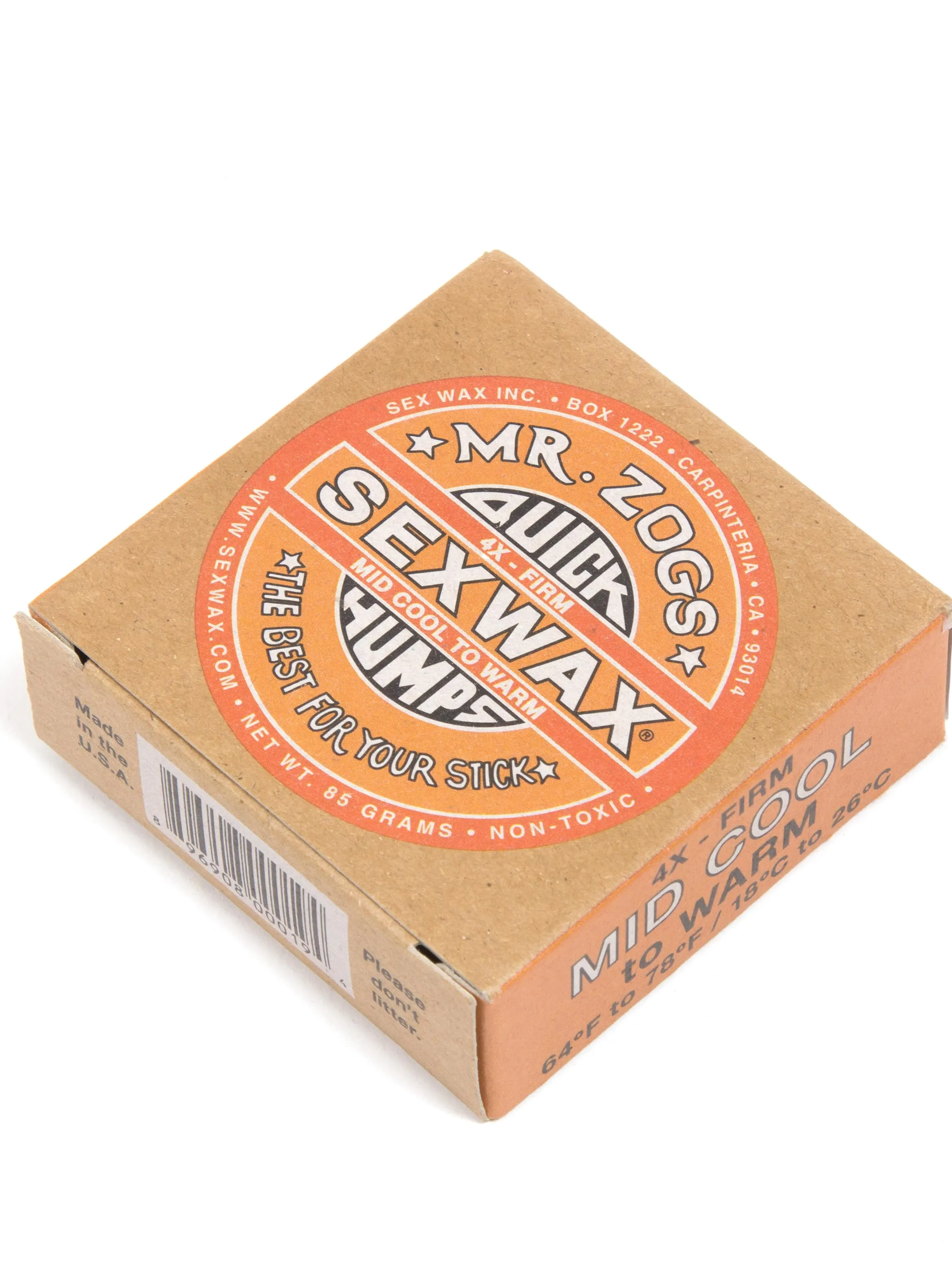 Quick Humps Mid Cool To Warm Surfboard Wax