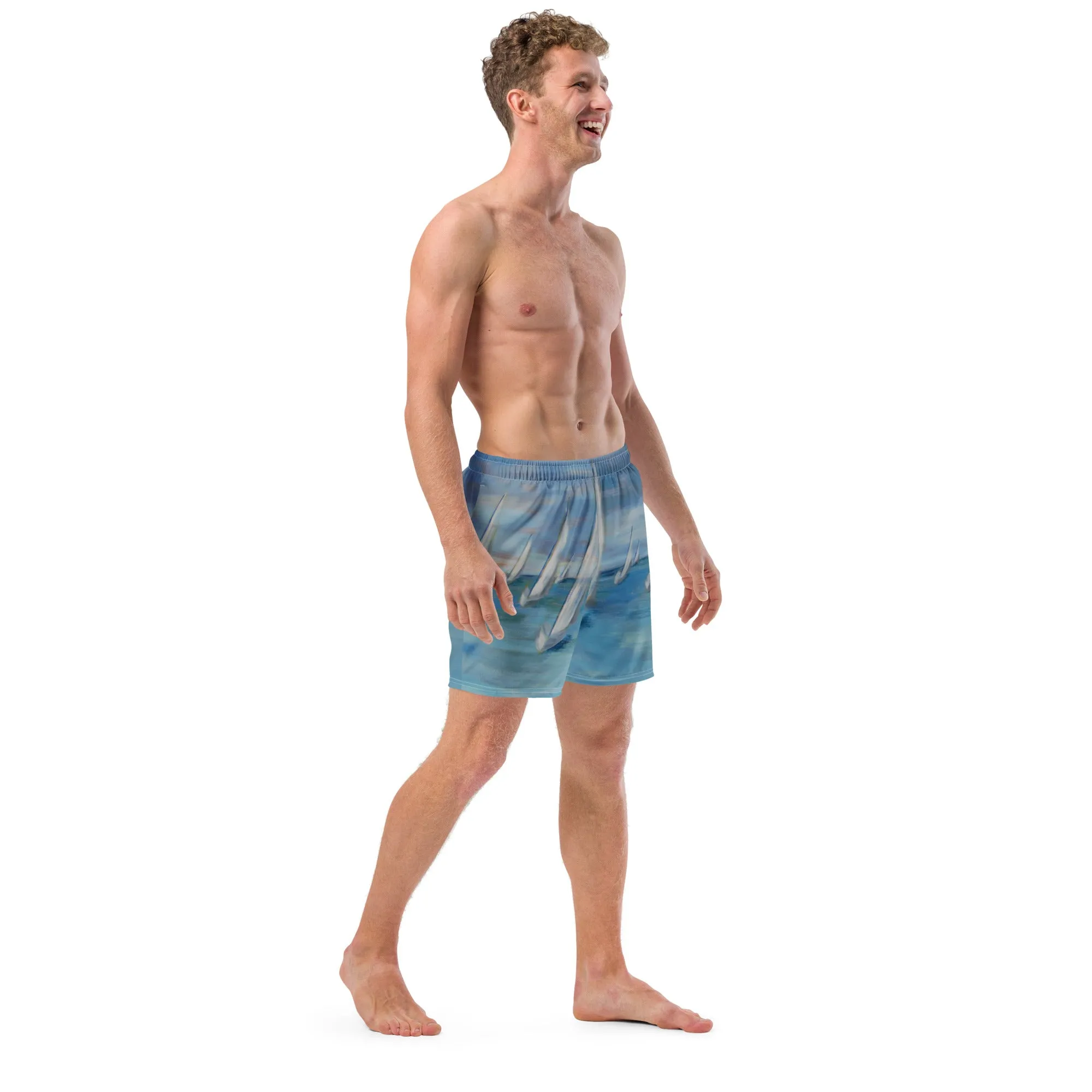 "Incoming - One Design" - Men's swim trunks