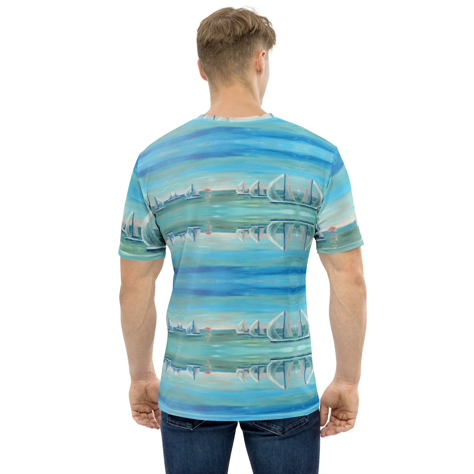 "Two Knots" Men's Short Sleeve Surf Shirt