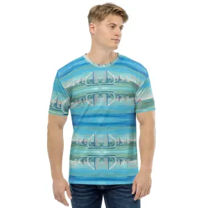 "Two Knots" Men's Short Sleeve Surf Shirt
