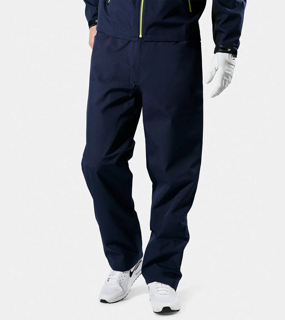 RAIN-TEK SUIT JACKET  - NAVY / LIME