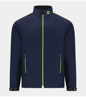 RAIN-TEK SUIT JACKET  - NAVY / LIME
