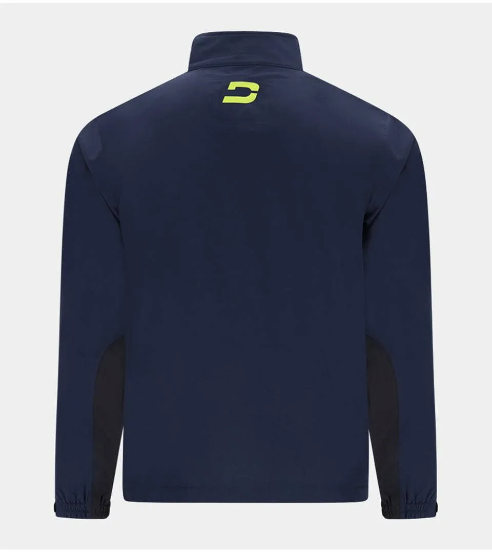 RAIN-TEK SUIT JACKET  - NAVY / LIME