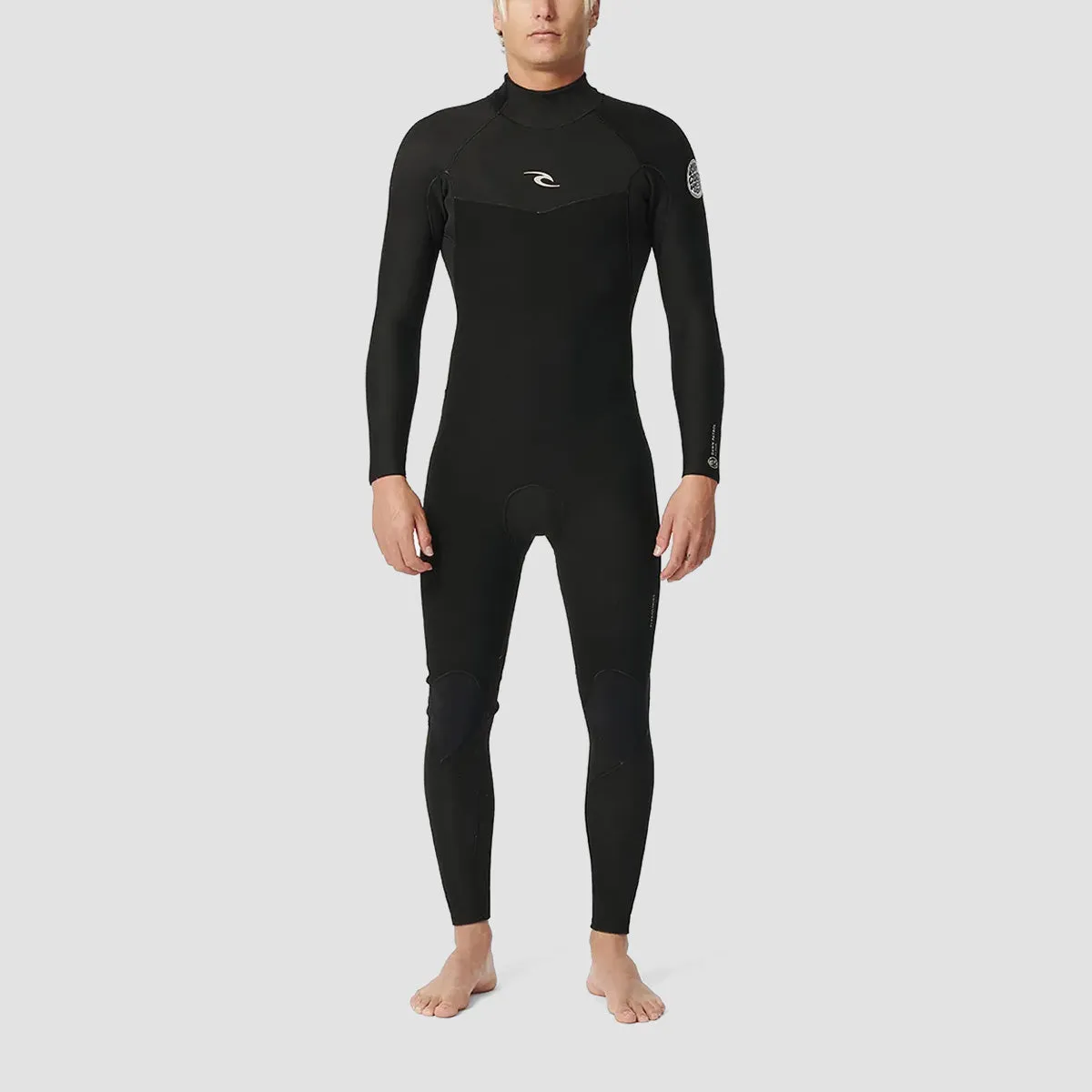 Rip Curl Dawn Patrol 3/2 Back Zip Wetsuit Black