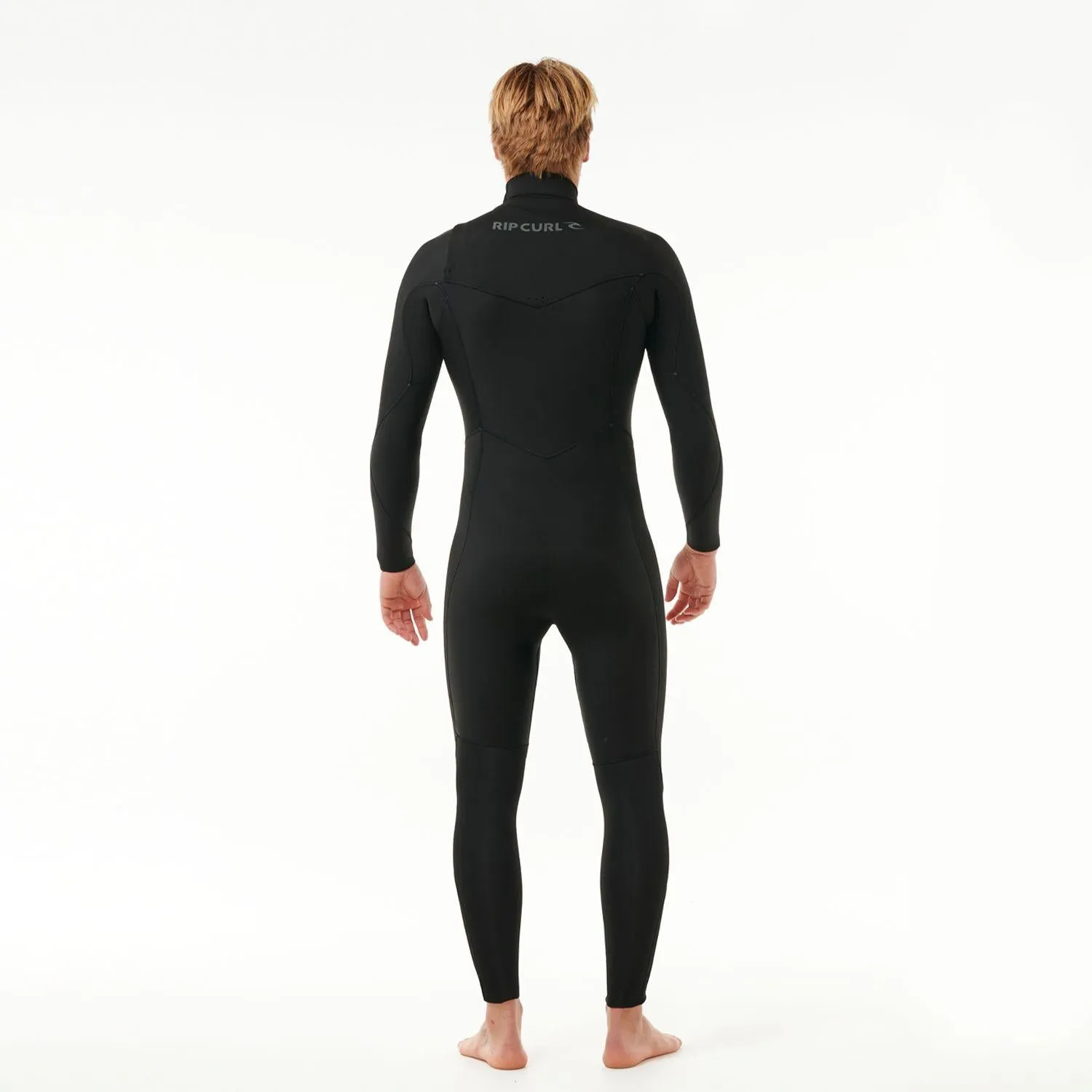 Rip Curl Dawn Patrol Performance Front Zip 4/3mm Steamer Black