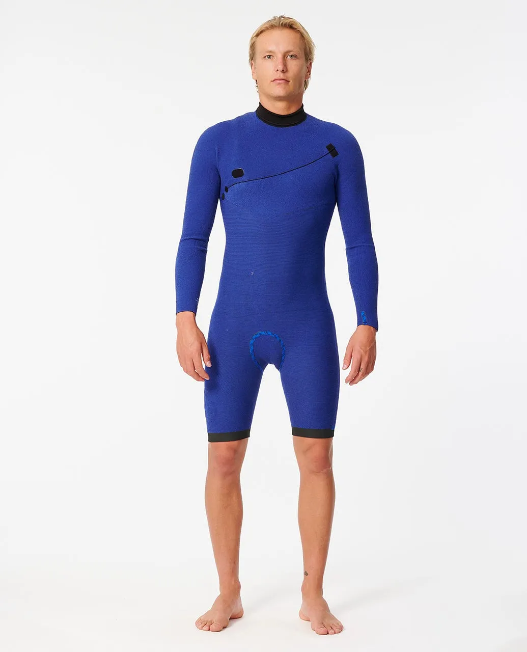 RIP CURL E BOMB ZIP FREE 22GB LONG SLEEVE SPRING - BLACK