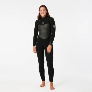 Rip Curl Women Flashbomb 4/3 Steamer Black