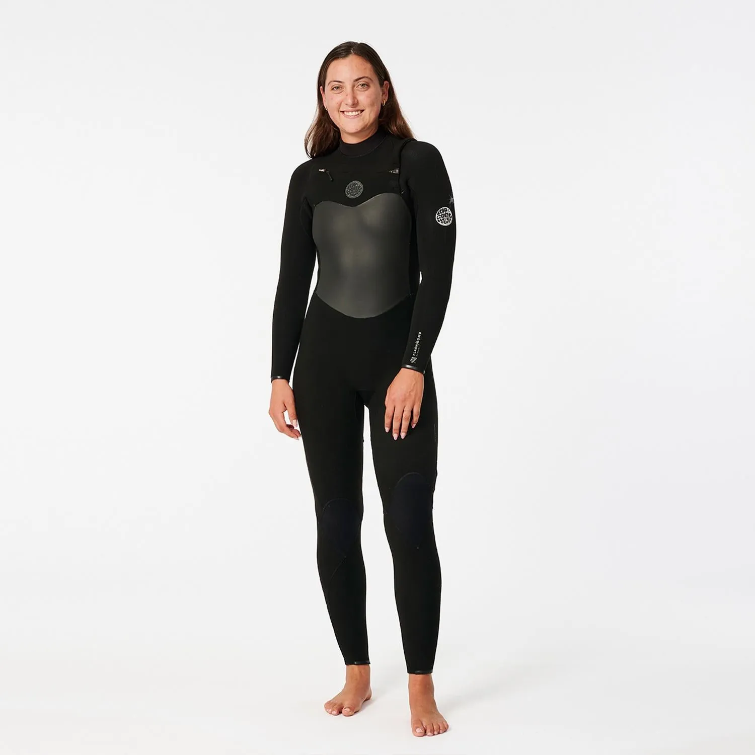 Rip Curl Women Flashbomb 4/3 Steamer Black