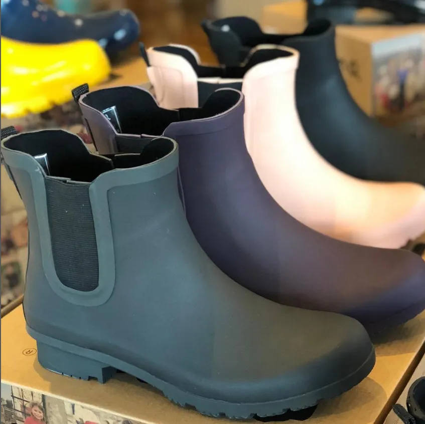 ROMA CHELSEA Rain Boot in Eggplant