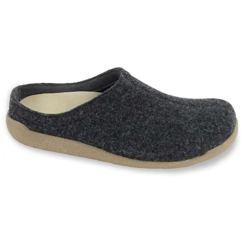 Sanita Lodge Slide - Men by Sanita - CHARCOAL BLACK