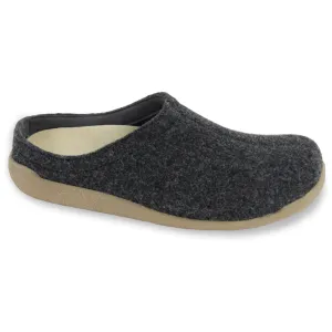 Sanita Lodge Slide - Men by Sanita - CHARCOAL BLACK