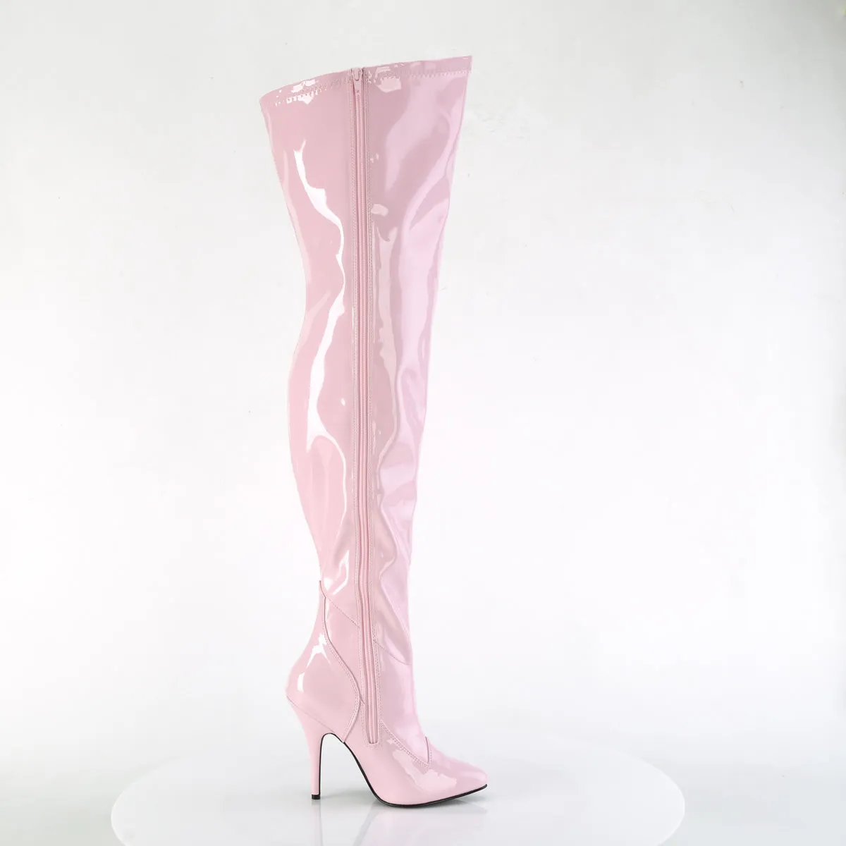 SEDUCE-3000WC  Baby Pink Stretch Patent