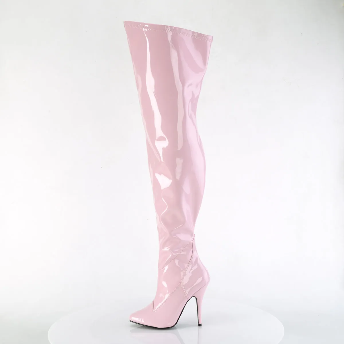 SEDUCE-3000WC  Baby Pink Stretch Patent