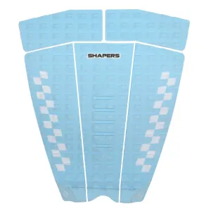 SHAPERS SHELDON SIMKUS PRO 5PCE SURFBOARD  GRIP BLUE WHITE