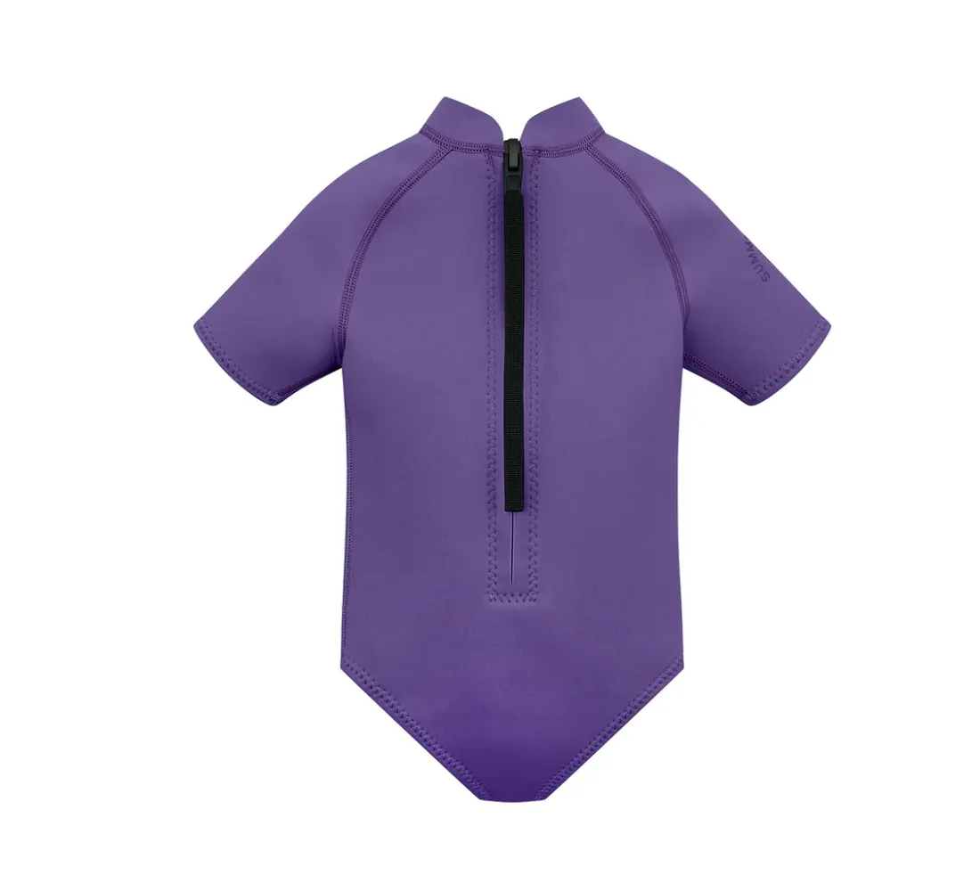 Short Sleeve Paddle Suit - Violet
