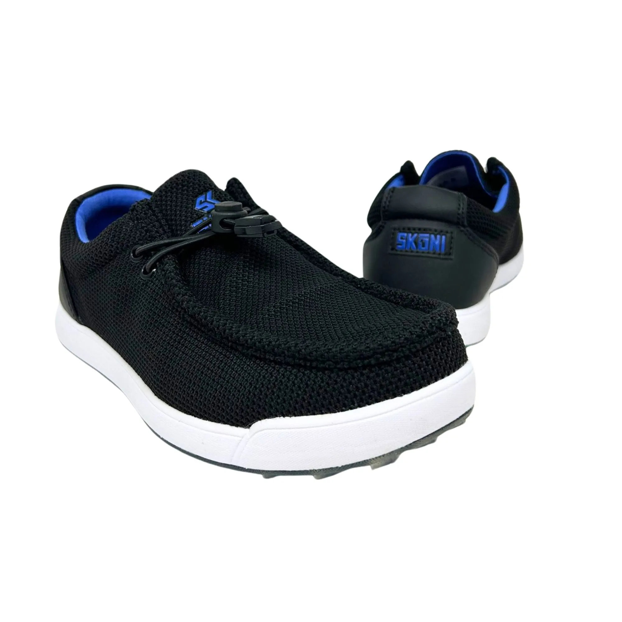 SKŌNI Men's Golf Shoe Waterproof- Black/Royal