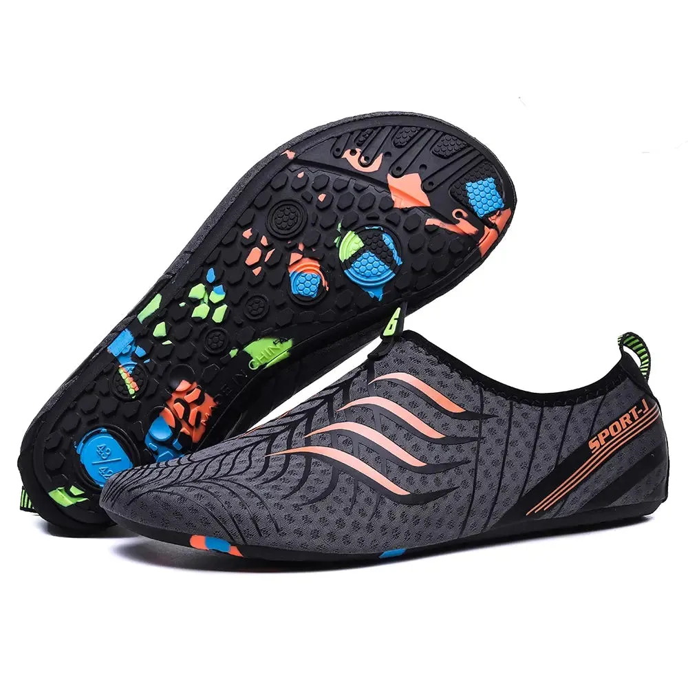 Sneakers Men Women Barefoot Beach Water Shoes Lovers Outdoor Fishing Swimming Bicycle Quick-Drying Aqua Shoes Zapatos De Mujer size36-49