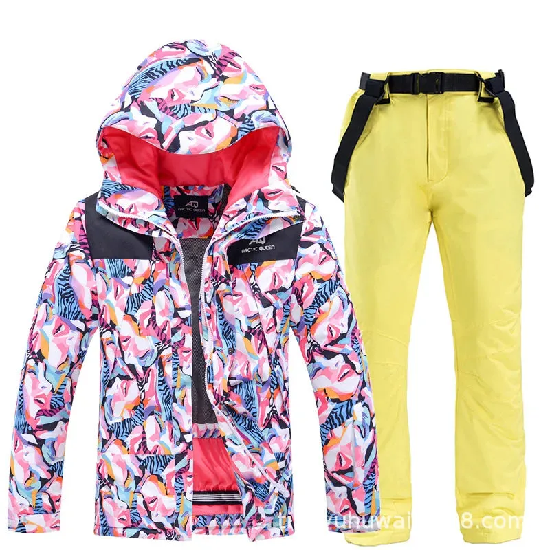 Snowboarding Jacket Pants Set