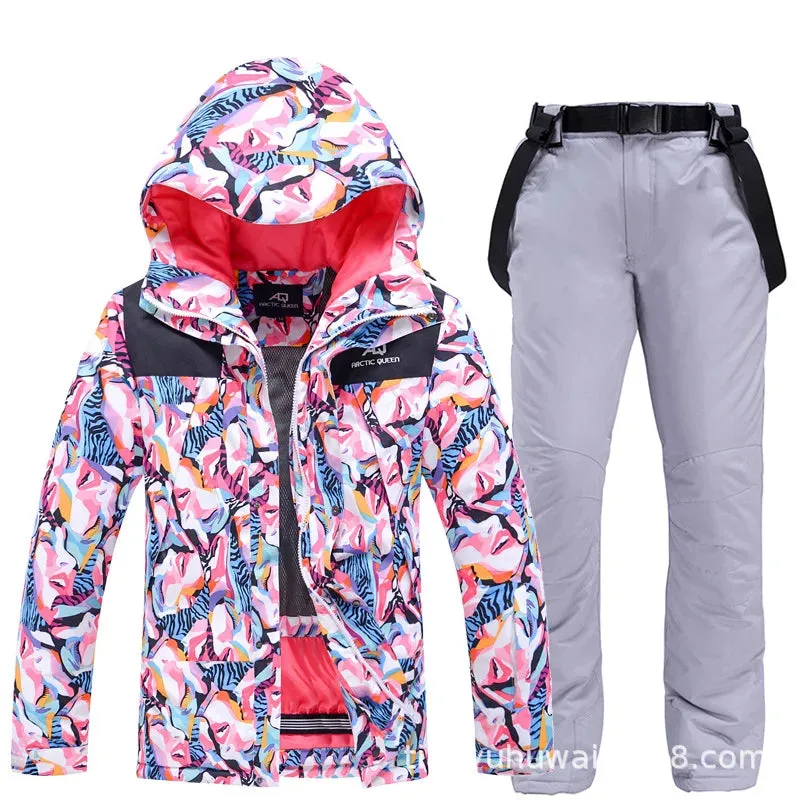 Snowboarding Jacket Pants Set