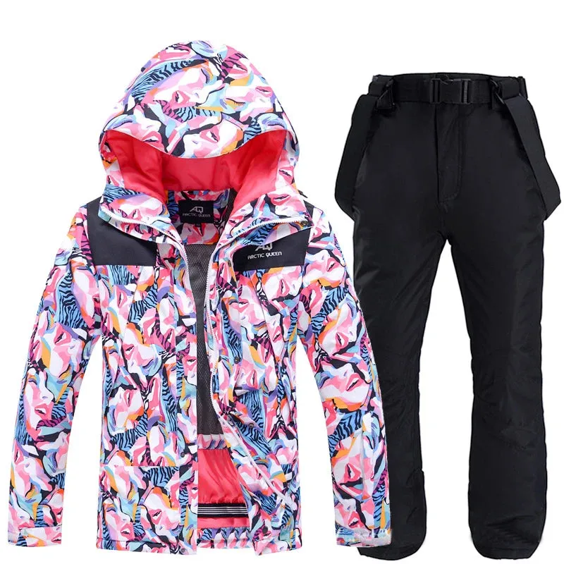 Snowboarding Jacket Pants Set