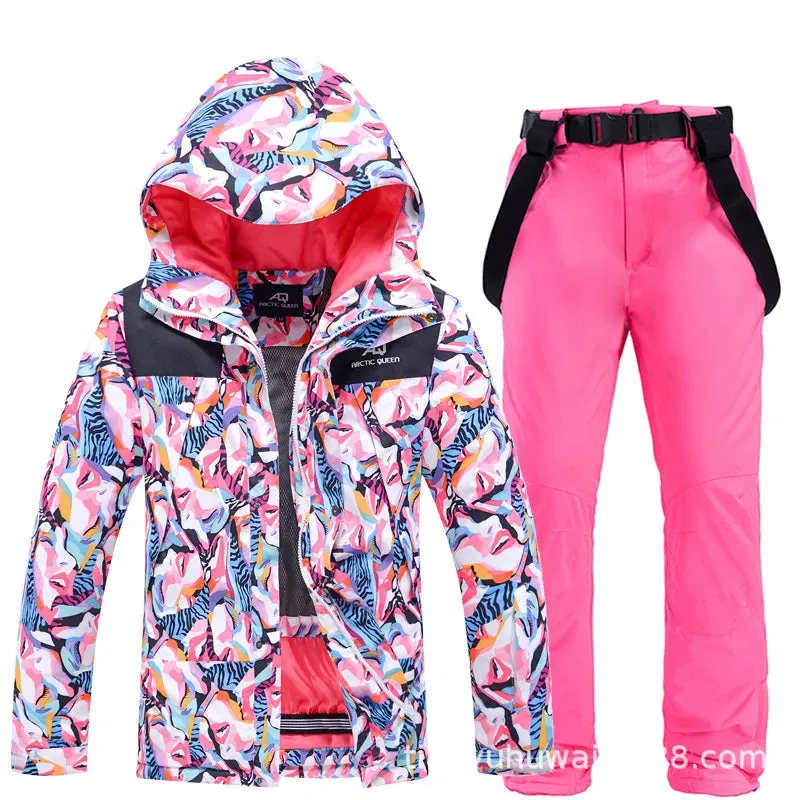 Snowboarding Jacket Pants Set