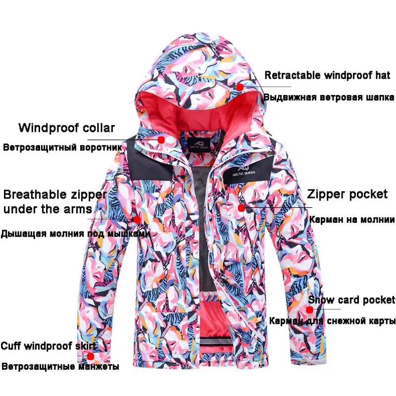 Snowboarding Jacket Pants Set
